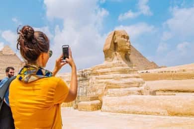 De Sharm El-Sheikh: Pirâmides do Cairo: dia inteiro de avião