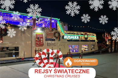 ВРОЦЛАВ: круиз с лодка с отопление по време на коледния пазар