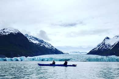 Girdwood: Glacier Blue Kayak & Grandview Tour