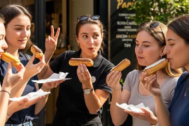 Lyon: Pastries and Chocolate Walking Food Tour w/6+ Tastings
