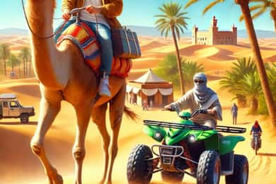 Agafay Desert Quad Bike & Camel Ride & Dinner Show