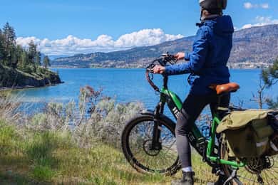 Kelowna: Aluguel de E-Bike com guia de navegação no aplicativo