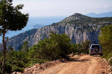 Da Arbatax: Tour di 4 ore in jeep dell'Altopiano del Golgo a Baunei