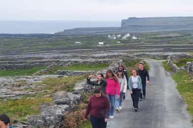 From Galway; Aran Islands day Tour & Cliffs of Moher cruise