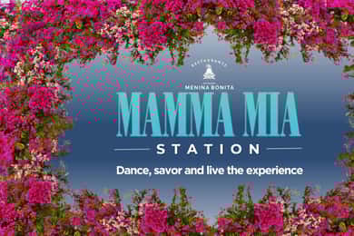 Lisboa: Mamma Mia Station Dinner Show med drikke