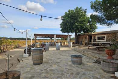 BESÖK BODEGAS BORDOY ,DEGUSTACION 5 VINER, FINGERMAT
