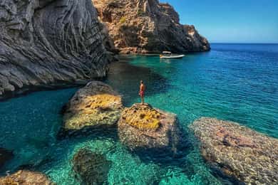 Ibiza: Combo Boat Trip, 4x4 Safari and Es Vedra Sunset Hike