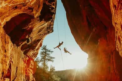 Kanab: Coral Pink Sand Dunes UTV, Canyoneering & Rappelling