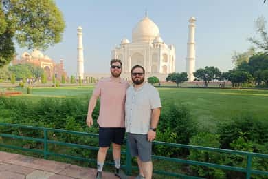 De Deli: Excursão privada de um dia ao Taj Mahal e Agra com almoço 5*