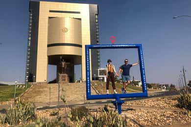 Windhoek: Stadsrondleiding. Voertuig, gids, kapana