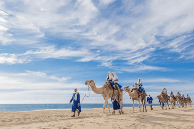 Excursión de un día a Tánger desde Rabat con paseo en camello gratuito