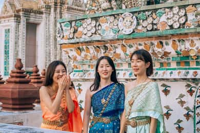 Bangkok: Insta City Tour With Thai Dress and Photoshoot