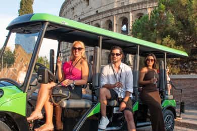 Rome: Express Highlight of the Ancient Rome in GolfCart