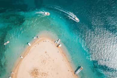 Zakynthos: Laganas-bugten, Myzithres og skildpadder Speedboat-tur