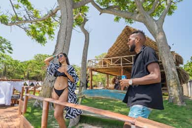 Картахена: Острова Росарио Дневная экскурсия Ibbiza Island Beach Club