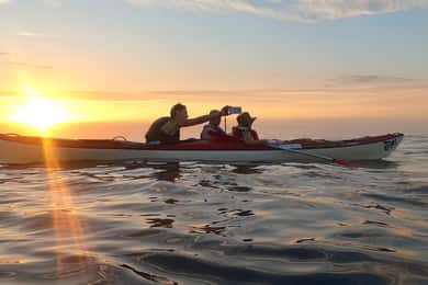 Marciana Marina: Evening Sea Kayaking Tour with Swim Stop