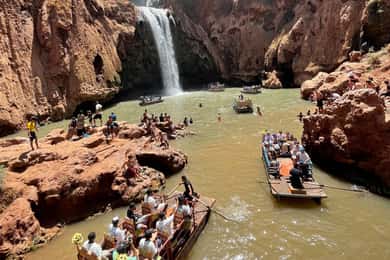 From Marrakech: Ouzoud Waterfalls Guided Hike and Boat Trip