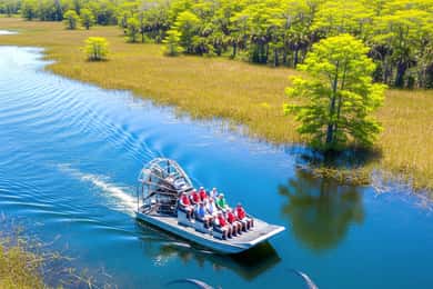 Miami : Les Everglades en canot pneumatique, photo et expérience avec les alligators