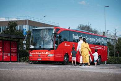 Barberino Designer Outlet: Trem + ônibus de/para Pisa Central