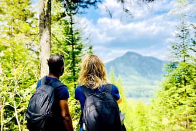 Cidade de Quebec: Caminhada guiada no Parque Nacional Jacques-Cartier