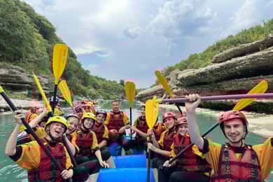 Sarande: Permet 4x4 Tour, Rafting and Thermal baths