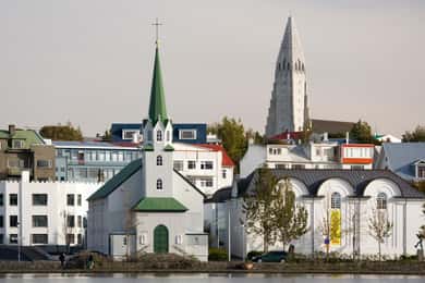 Reykjavik: Express promenad med en lokalbo på 60 minuter