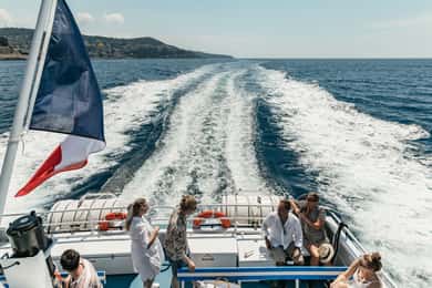 Nizza: 1 órás városnéző hajókirándulás a Villefranche-öbölbe