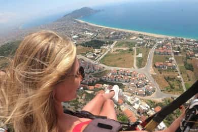 Alanya: esperienza di parapendio in tandem con opzione video