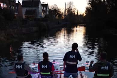 Norwich: Nocna wycieczka na desce z oświetleniem LED