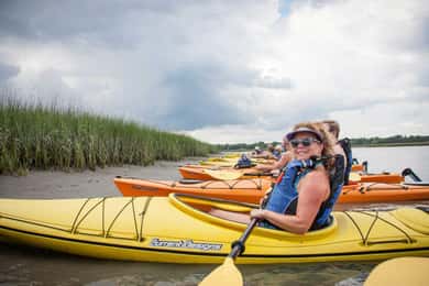 Charleston: Guided 2hr. Kayak Tour with a Tandem or Single