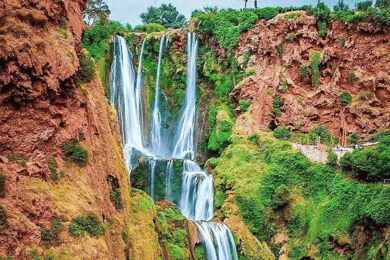 Desde Marrakech: Cascadas de Ouzoud, excursión guiada y paseo en barco