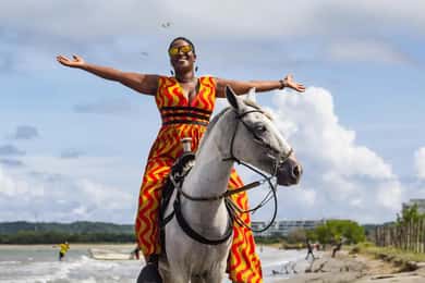 HORSE TOUR IN CARTAGENA BEACH