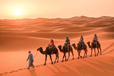 Fra Marrakech: 3-dages Merzouga-ørkentur med kameltur
