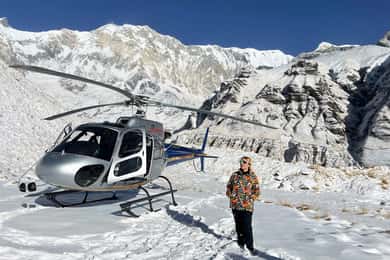 From Pokhara: Annapurna Base Camp (ABC) Helicopter Tour