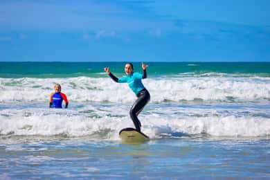 Торки: 2-часов урок по сърф на Грейт Оушън Роуд