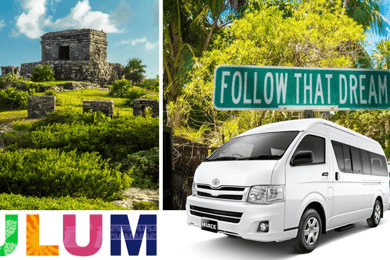 Enkele reis van luchthaven Cancun naar Tulum