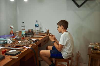 Centrum miasta Ubud Silver Class – warsztaty tworzenia srebrnej biżuterii