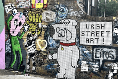 London - stadsvandring Stadsvandring i Camden och Kentish Town