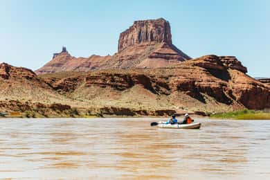 Depuis Moab : Rafting guidé sur le fleuve Colorado