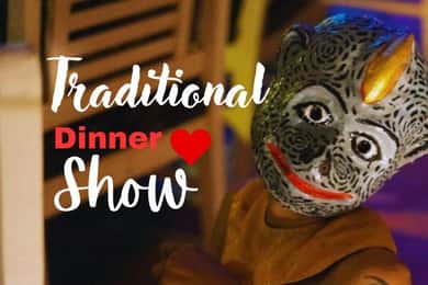 Dîner-spectacle traditionnel de 2 heures avec transfert gratuit