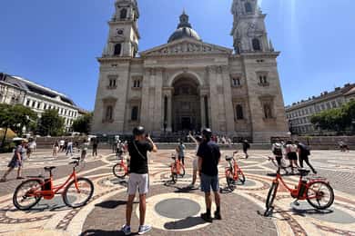 Budapeste: Passeio histórico essencial de bicicleta (1,5 horas)