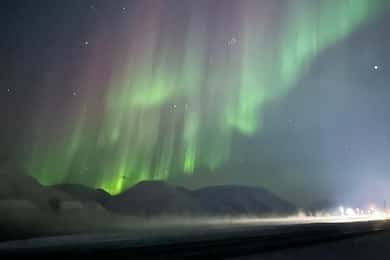 Longyearbyen: Private Nordlichter Tour mit dem Auto