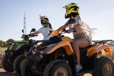 Majorque : excursion en quad au sommet de la montagne et baignade