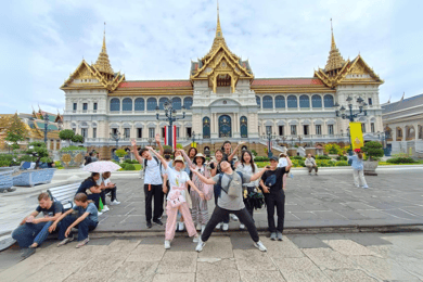 Tour privato del Grand Palace, dei templi e del canale [Lusso opzionale].