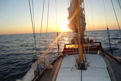 Castro marina (LE) Sailing boat trip on vintage Cassiopèe
