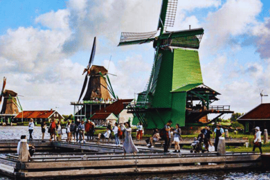 Amsterdam: Dagstur til vindmøllene i Giethoorn og Zaanse Schans