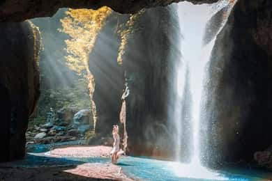 Ubud: Secret Waterfalls, Jungle Swing Private Tour