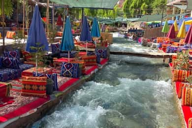 Marrakech:Atlas Mountains, Ourika Waterfall with guide+Lunch