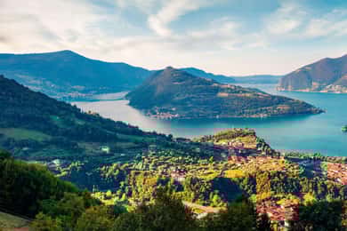 Z Mediolanu: Wycieczka winiarska nad jezioro Iseo, Bergamo i Franciacorta
