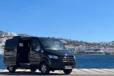 Explore Mykonos in Style with a Luxury Mini Van Tour